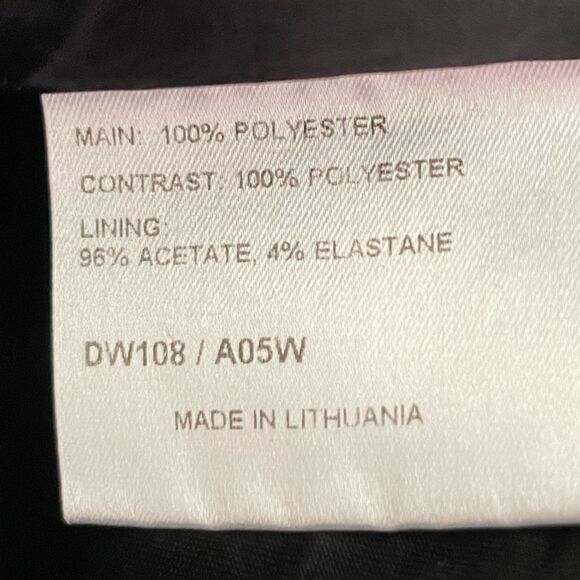 Karen Millen Black Cocktail Dress Size 6 - Picture 6 of 13